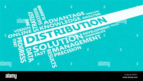 Distribution Presentation Background Stock Photo Alamy