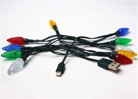 Beautiful Christmas Lights Charging Cable For Iphone