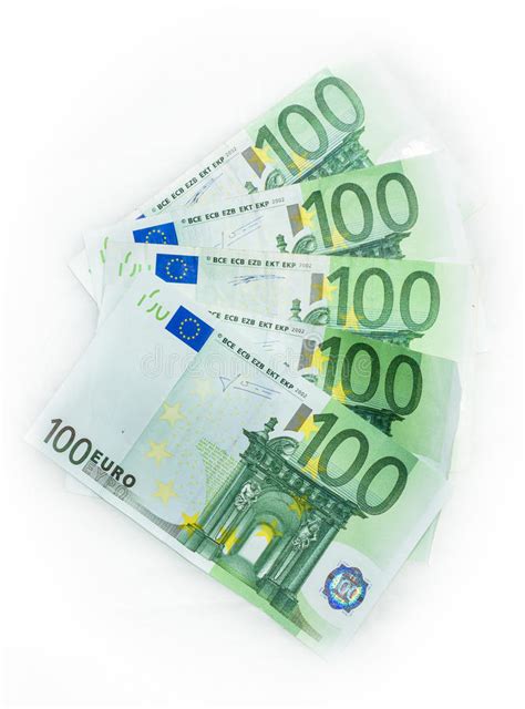 Mai) sollen verbraucher die ersten scheine erhalten. 100-Euro - Schein-Eurobanknotengeld Währung Der Europäischen Gemeinschaft Stockbild - Bild von ...