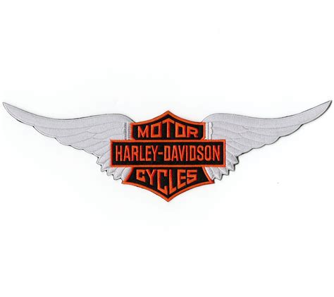 Harley Davidson Wings Embroidered Patch Embroidered Patches Harley