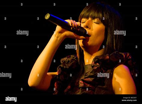 Portuguese Fado Singer Ana Moura Live During Her Performance At The