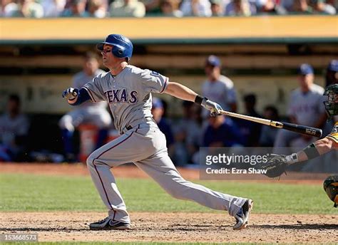 Michael Young Rangers Photos And Premium High Res Pictures Getty Images