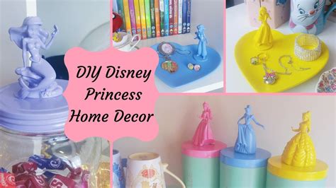 Disney Princess Home Decor Diy Youtube