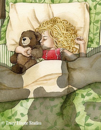 Tracy Lizotte Watercolor Sprookjes Illustratie Illustraties