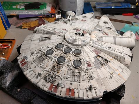 Bandai 172 Pg Millennium Falcon Also The Revell Germany Rebox Page 250 Rpf Costume And