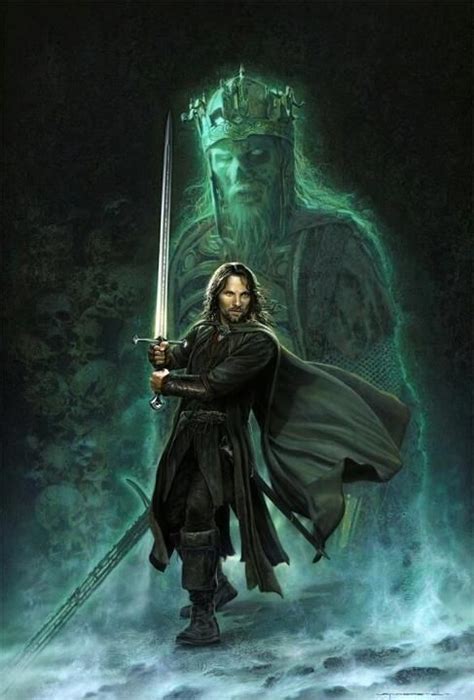 Aragorn Lotr Art The Hobbit Lord Of The Rings