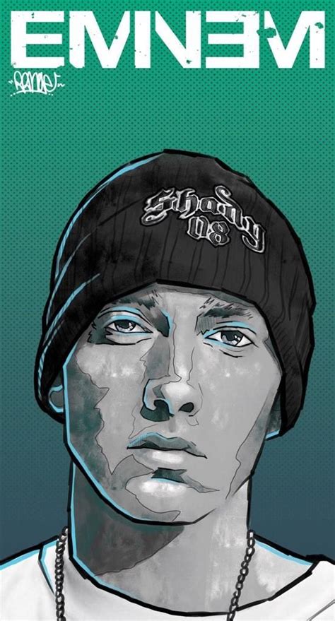 Robert Capaldo ‏range1one Eminem With Illustrator And Photoshop