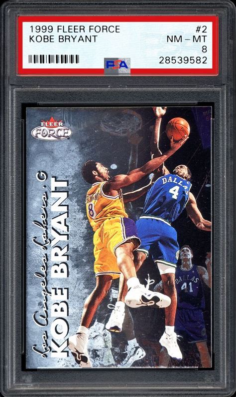 While it's impossible to calculate the exact amount kobe bryant is worth, we can use publicly. Auction Prices Realized Basketball Cards 1999 Fleer Force ...