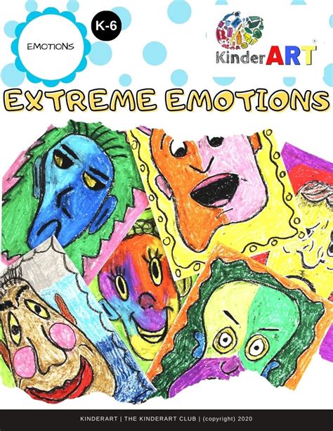 Emotion Painting Art Lesson Plan For Kids