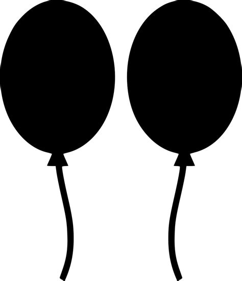 Balloons Svg Png Icon Free Download (#499260) - OnlineWebFonts.COM