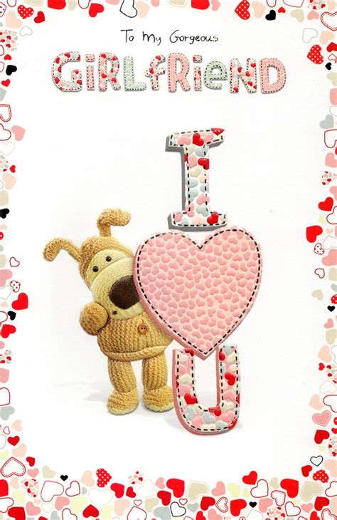 Boofle Gorgeous Girlfriend Valentines Day Card Cards Love Kates