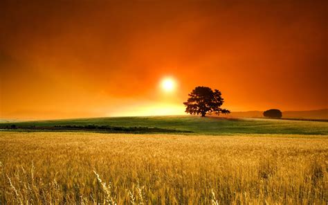 Country Sunset Wallpapers Wallpaper Cave
