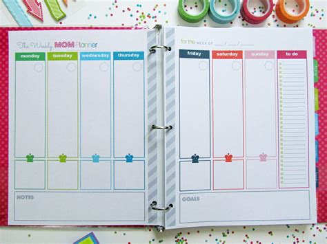 Clean Life And Home The Mom Planner Printable Home Management Binder