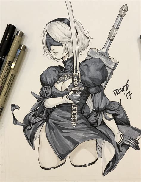 Dcwj On Twitter Character Art Nier Automata Character Design