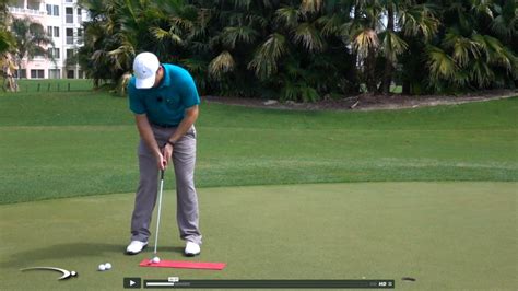 How To Get The Perfect Roll On The Golf Ball Great Training Aid