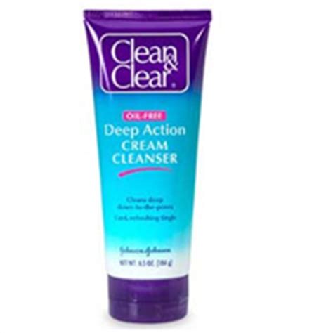 Buy Clean And Clear Deep Action Cream Cleanser Oil Free Cream