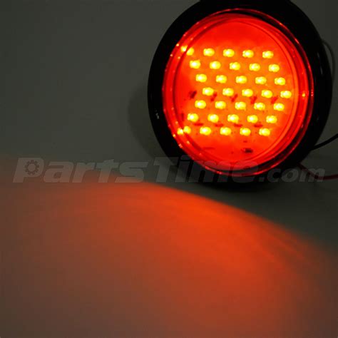 2x4 Amber 35led Sequential Arrow Truck Indicator Turn Signal Lights