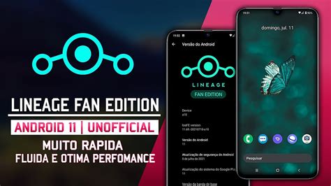 📱muito RÁpida Nos Apps E Boa Fluidez Lineage Fan Edition Android 11