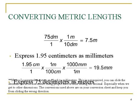 Unit 9 Metric Measurement Units 1 Metric Units
