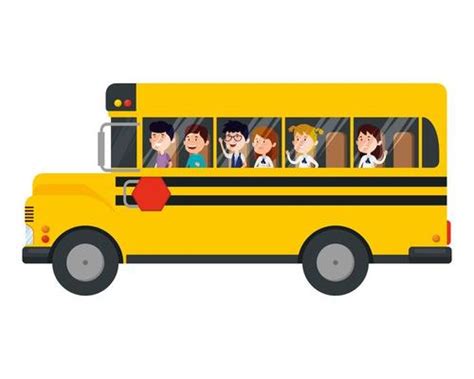 School Bus Vector Art Icons And Graphics For Free Download