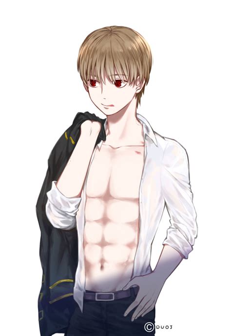Rule 34 Abs After Sex Bite Mark Bite Marks Brown Hair Duoj Gintama Hickey Hickey Marks Jacket