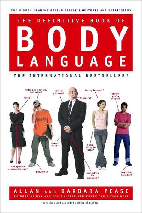 The Definitive Book Of Body Language By Barbara Pease Hardcover 9780553804720 Buy Online At