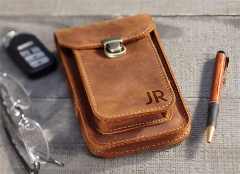 Personalized Belt Cell Phone Case Vertical Leather Cell Phone Case