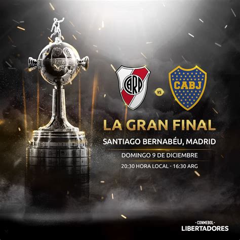River Plate Vs Boca Juniors Santiago Bernabeu 2018 Copa Libertadores
