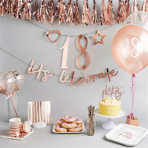 18th Birthday Party Decorations Party Ideas Party Pieces