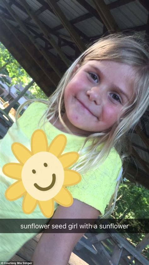 Mia Simper Tweets Snaps Of Her Sleeping Sister Covered In Sunflower