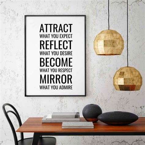 Attract What You Expect Motivation Quote Inspirational And Motivational