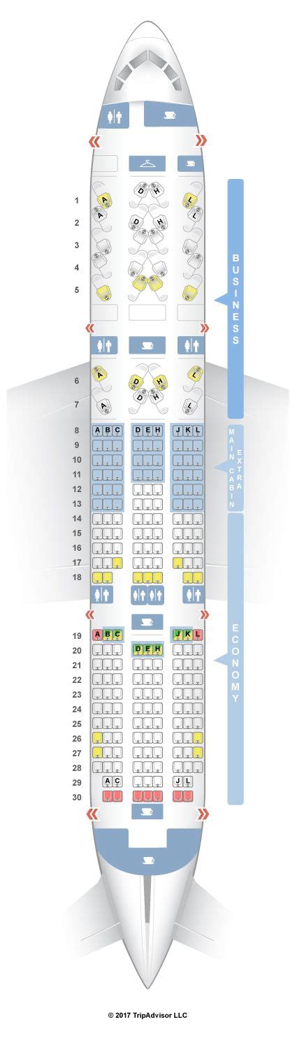 Seatguru Seat Map American Airlines Boeing American Airlines Airlines Boeing