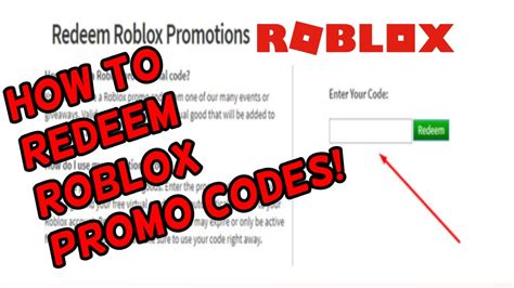 Redeem Roblox Codes