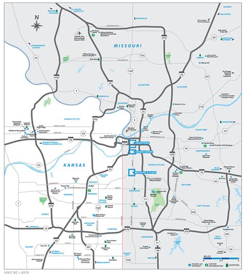 Kansas City Metro Map Visit Kc