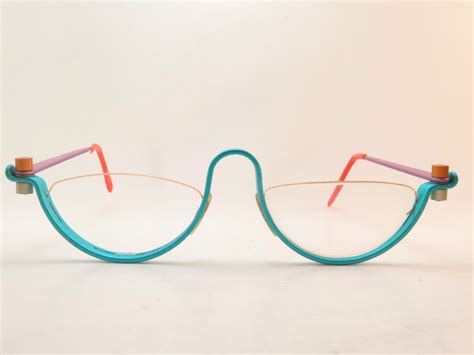 vintage 80s gail spence design eyeglasses frames mod no 1 3200 made in denmark ebay funky