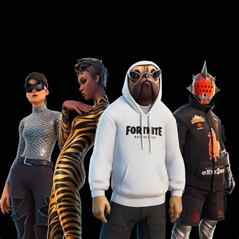 Fortnite X Balenciaga Vêtements Skins Et Prix