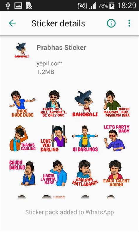 Bahubali Stickers Pack For Whatsapp Wastickersapp安卓版应用apk下载