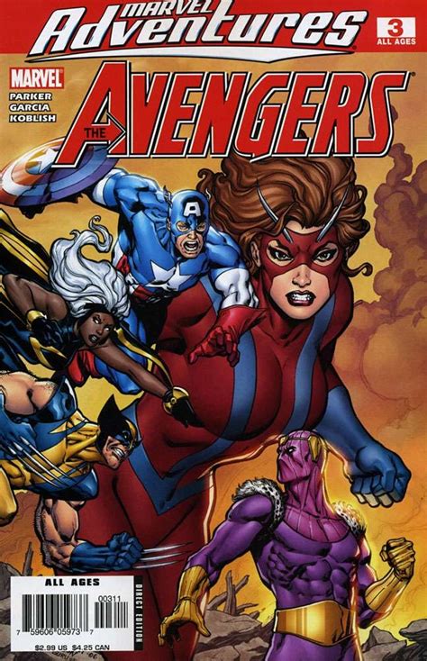 Marvel Adventures Avengers 3 Cover By Lopresti In Miki Annamanthadoo