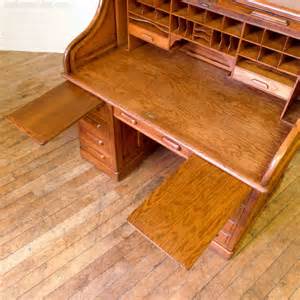 Edwardian Oak Roll Top Desk Antiques Atlas