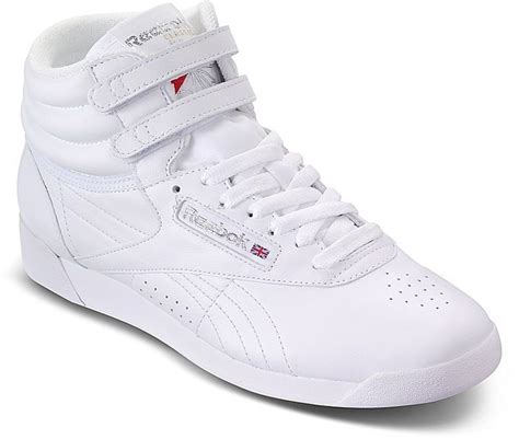 Reebok High Top Velcro Strap Womens High Top Shoes Womens High Top