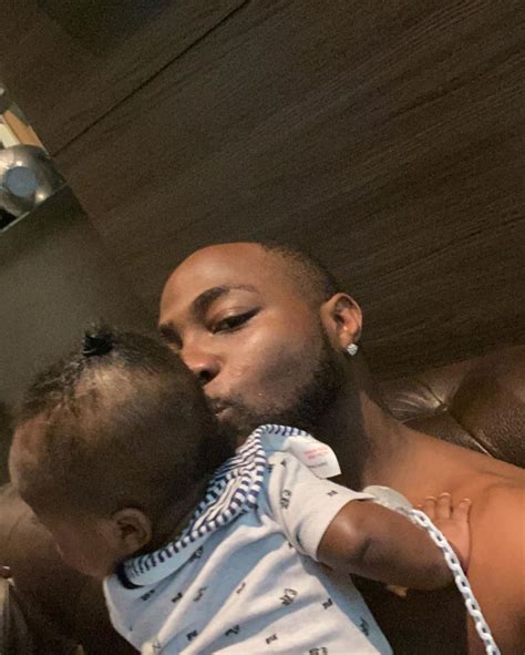 Singer Davido Shares Lovely New Picture Of Himself And His Son