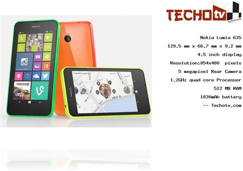 Nokia Lumia 635 Phone Full Specifications Price In India