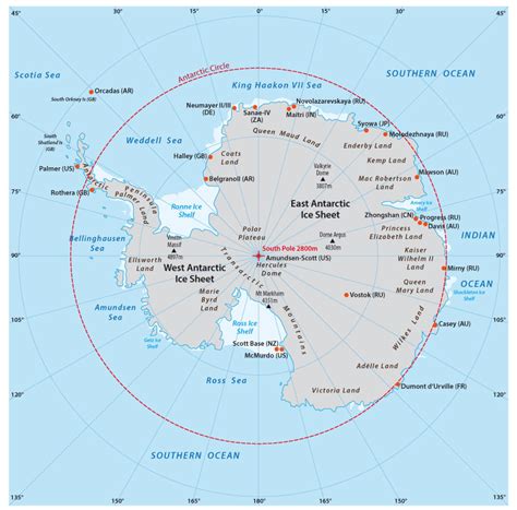 Geography Arctic And Antarctic Circles Level 2 Activity For Kids