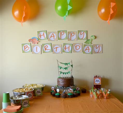 We Love Being Moms Dinosaur Themed Birthday Party