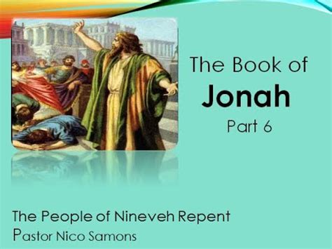 Jonah Part The People Of Nineveh Repent Youtube