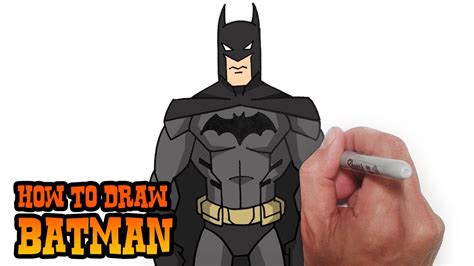 how to draw the batman marchbob