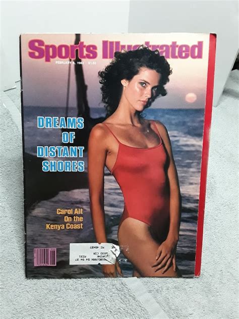 Sports Illustrated February 8 1982 Carol Alt Swimsuit Issue Etsy