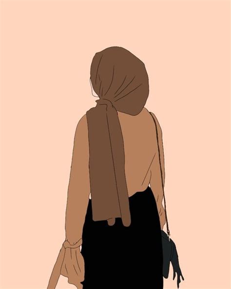 42 Gambar Anime Hijab Aesthetic