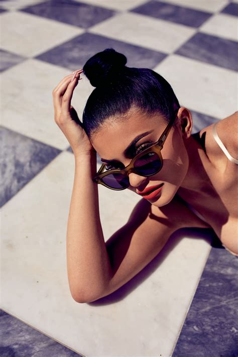 Kylie Jenner Quay Australia Sunglasses Photoshoot 2017 • Celebmafia