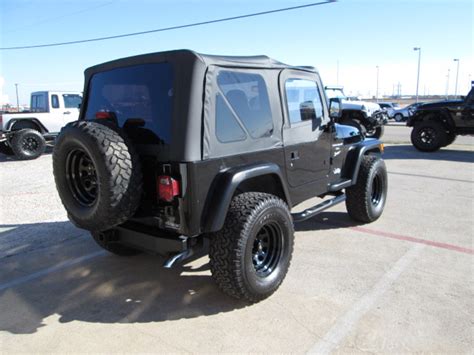 Sold 2001 Jeep Wrangler Tj Black Stock 315942 A Collins Bros Jeep